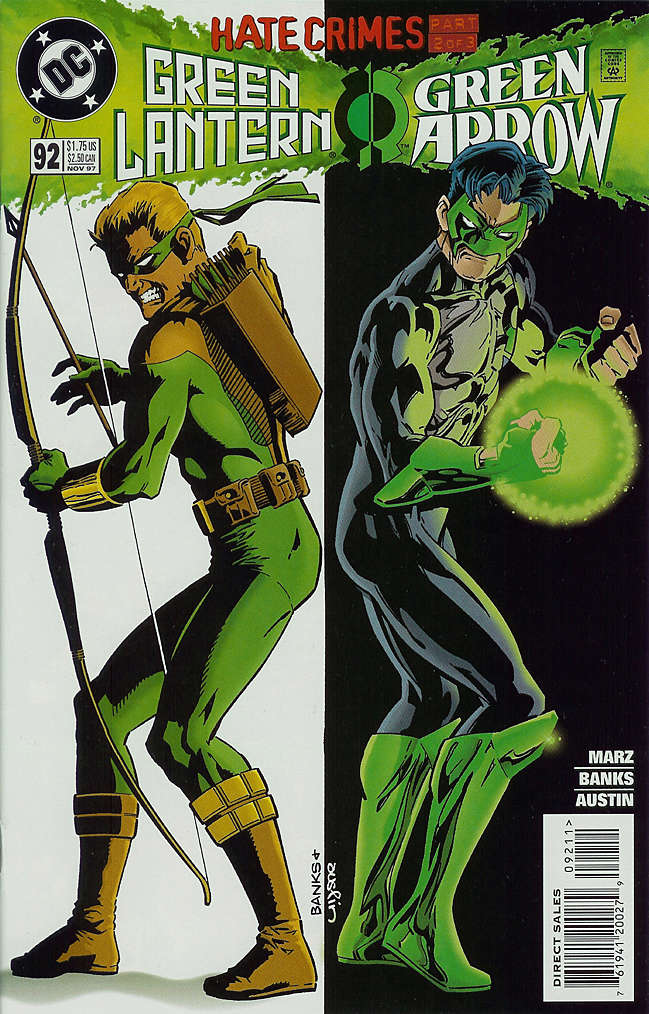 Green Lantern (3rd Series) #92 comic book front cover — NM condition