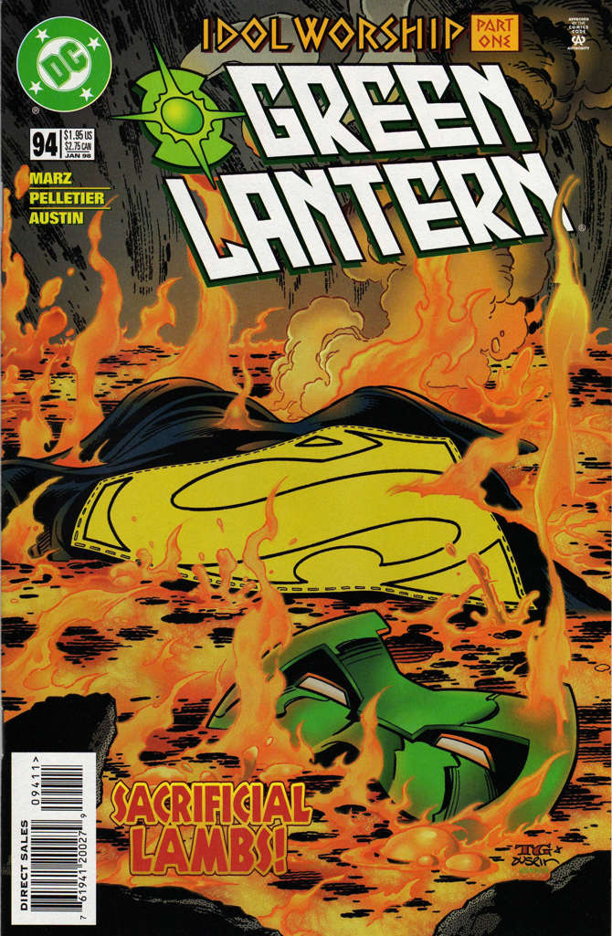 Green Lantern (3rd Series) #94 comic book front cover — NM condition