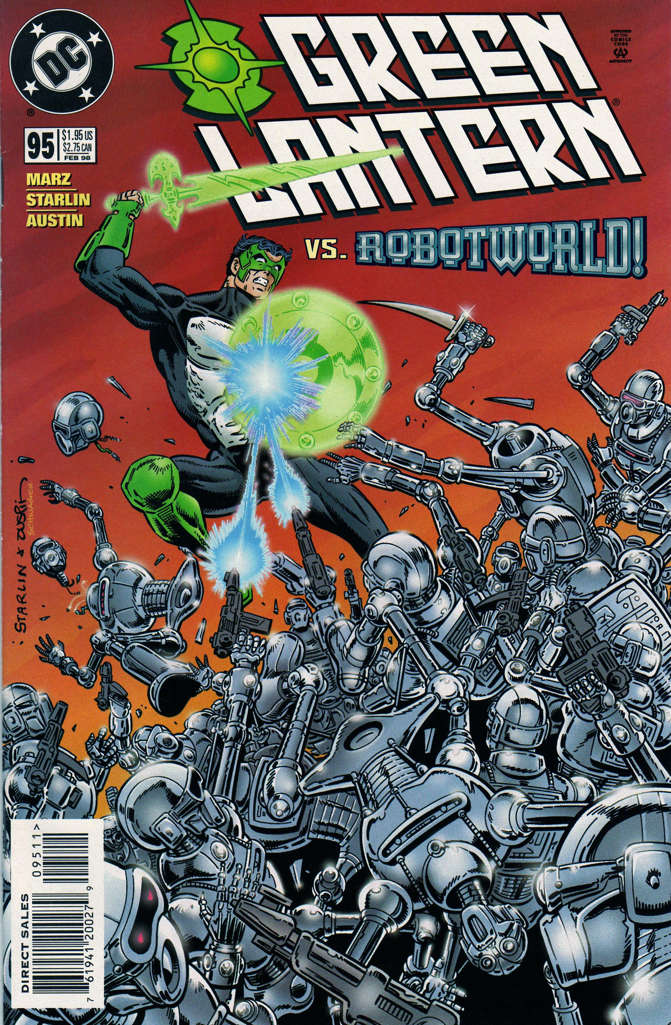 Green Lantern (3rd Series) #95 comic book front cover — NM condition