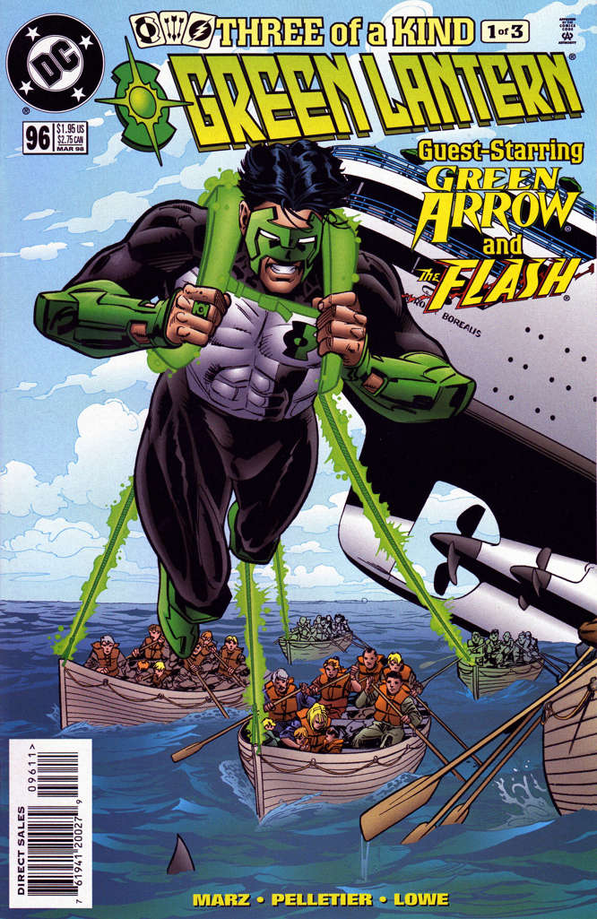 Green Lantern (3rd Series) #96 comic book front cover — NM condition