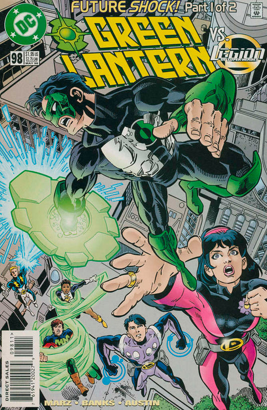 Green Lantern (3rd Series) #98 comic book front cover — NM condition