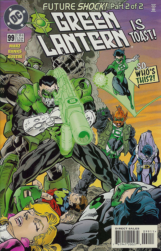 Green Lantern (3rd Series) #99 comic book front cover — NM condition