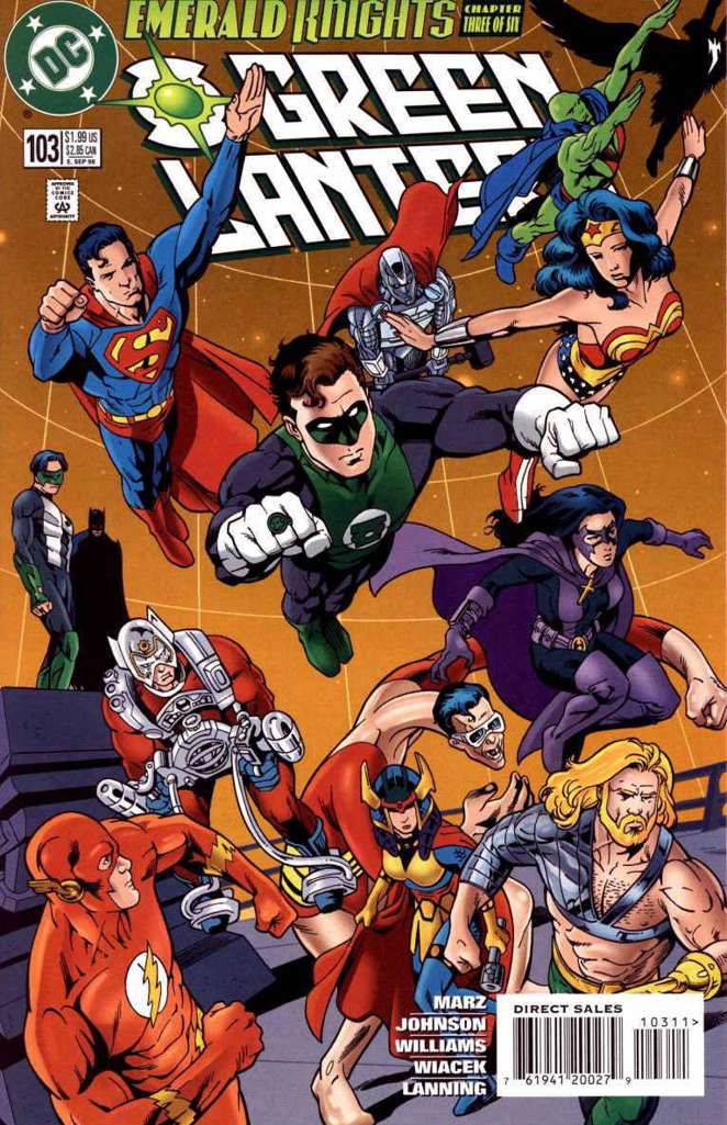 Green Lantern (3rd Series) #103 comic book front cover — NM condition
