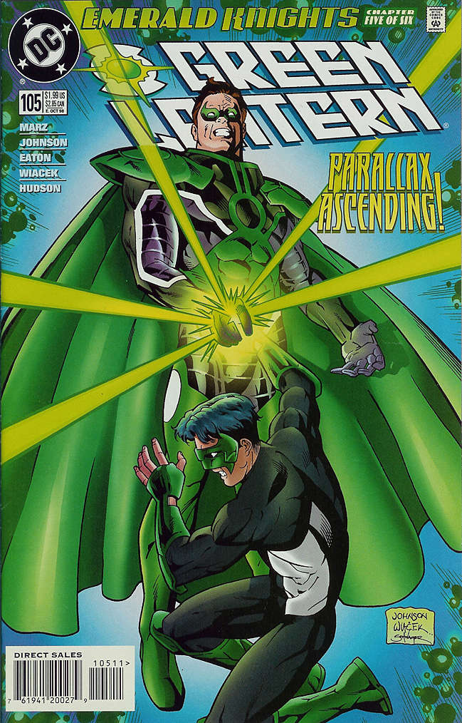 Green Lantern (3rd Series) #105 comic book front cover — NM condition