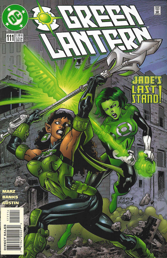 Green Lantern (3rd Series) #111 comic book front cover — NM condition