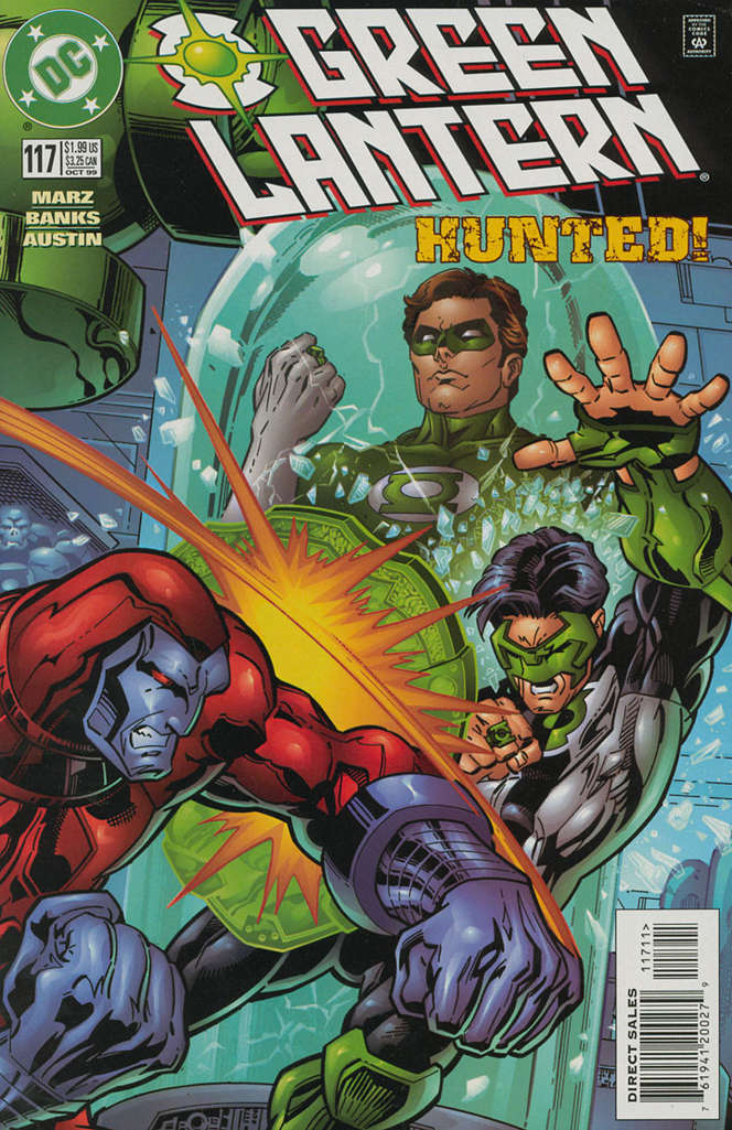 Green Lantern (3rd Series) #117 comic book front cover — NM condition