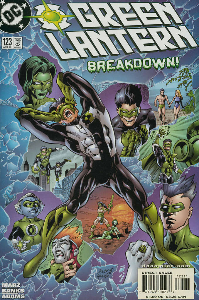 Green Lantern (3rd Series) #123 comic book front cover — NM condition