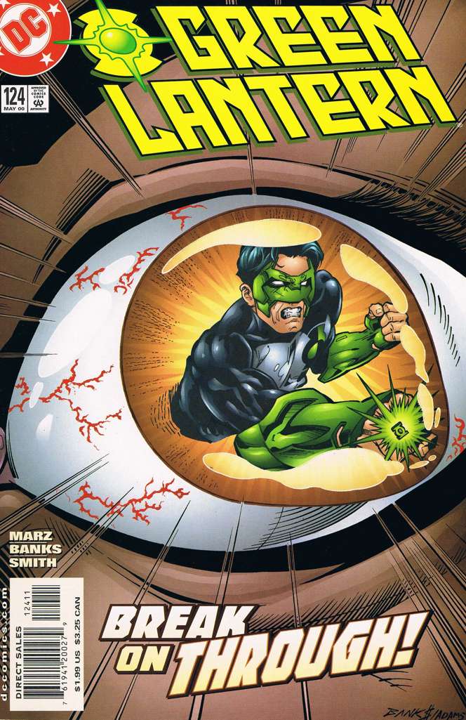 Green Lantern (3rd Series) #124 comic book front cover — NM condition