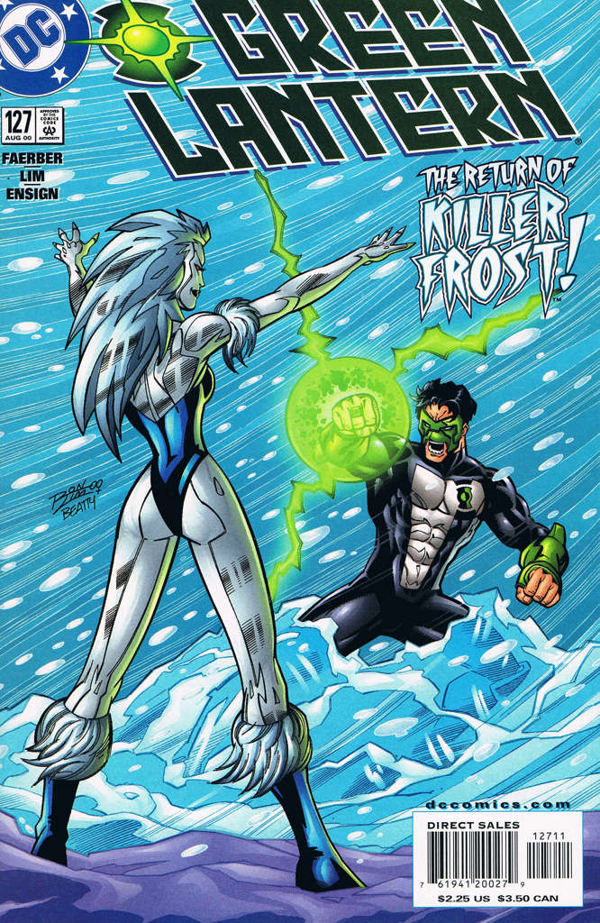 Green Lantern (3rd Series) #127 comic book front cover — NM condition