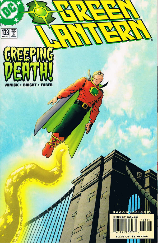 Green Lantern (3rd Series) #133 comic book front cover — NM condition