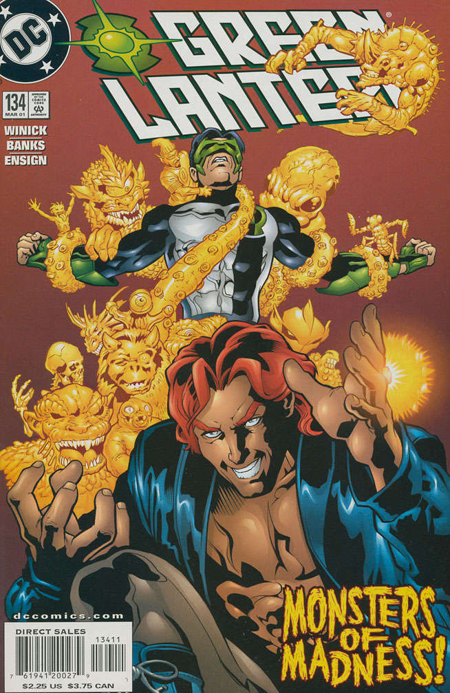 Green Lantern (3rd Series) #134 comic book front cover — NM condition