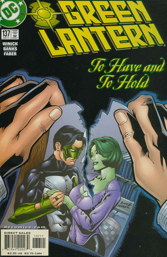 Green Lantern (3rd Series) #137 comic book front cover — NM condition
