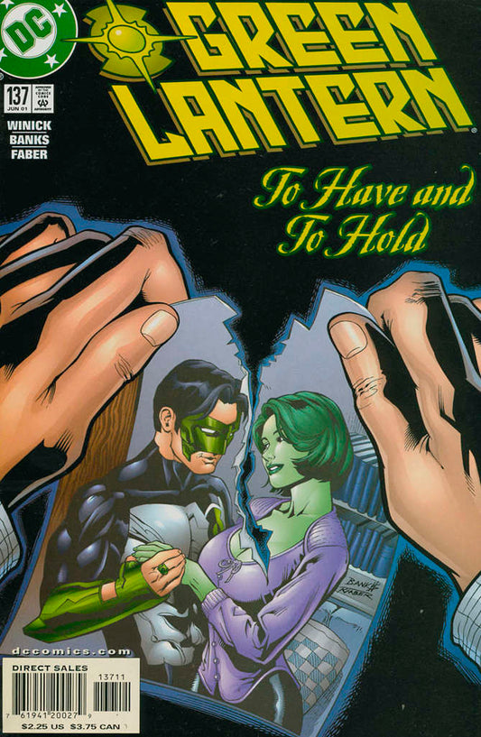 Green Lantern (3rd Series) #137 comic book front cover — NM condition