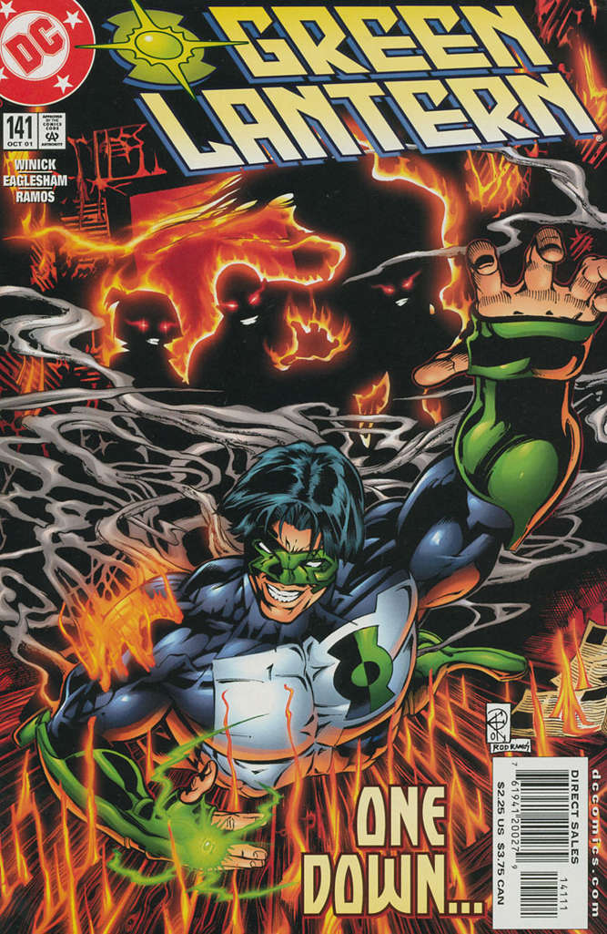 Green Lantern (3rd Series) #141 comic book front cover — NM condition