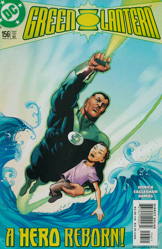 Green Lantern (3rd Series) #156 comic book front cover — NM condition