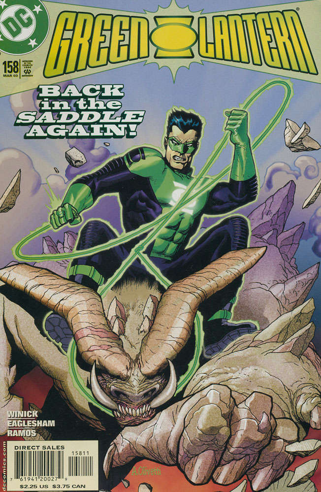 Green Lantern (3rd Series) #158 comic book front cover — NM condition