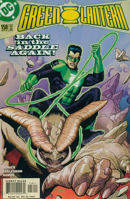 Green Lantern (3rd Series) #158 comic book front cover — NM condition