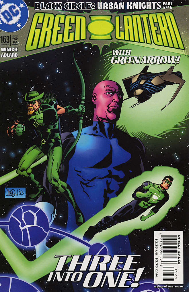 Green Lantern (3rd Series) #163 comic book front cover — NM condition
