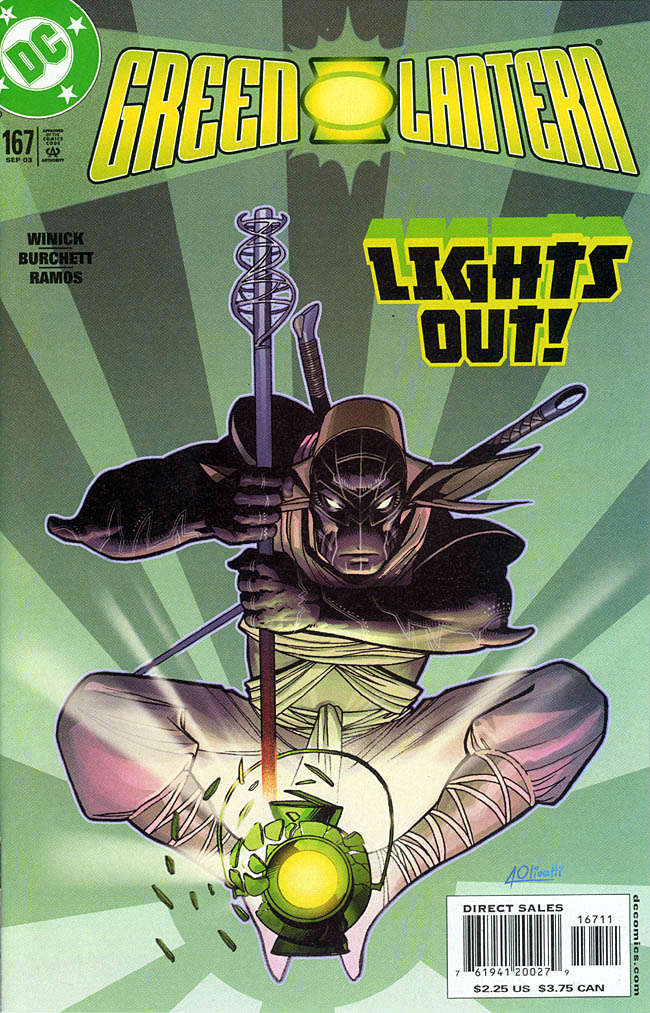 Green Lantern (3rd Series) #167 comic book front cover — NM condition