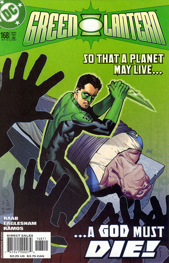 Green Lantern (3rd Series) #168 comic book front cover — NM condition