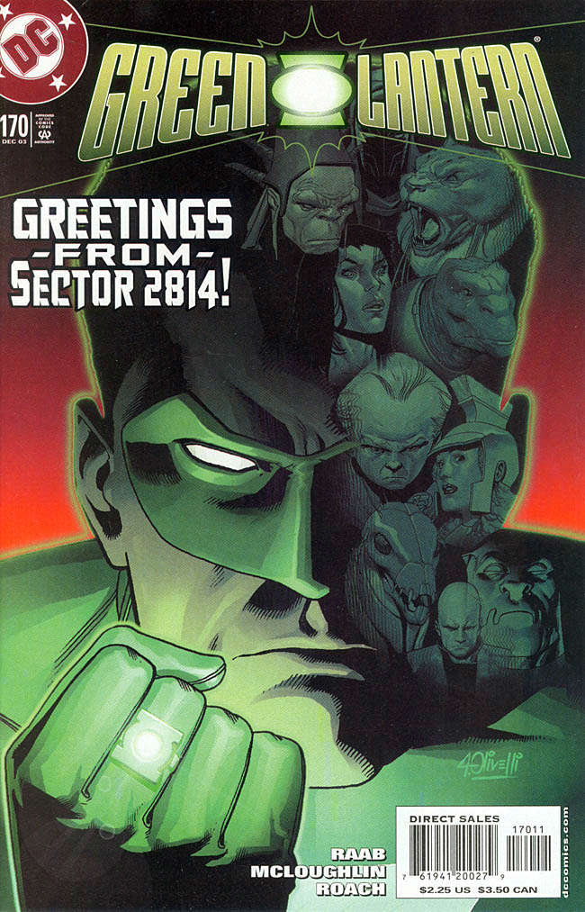 Green Lantern (3rd Series) #170 comic book front cover — NM condition