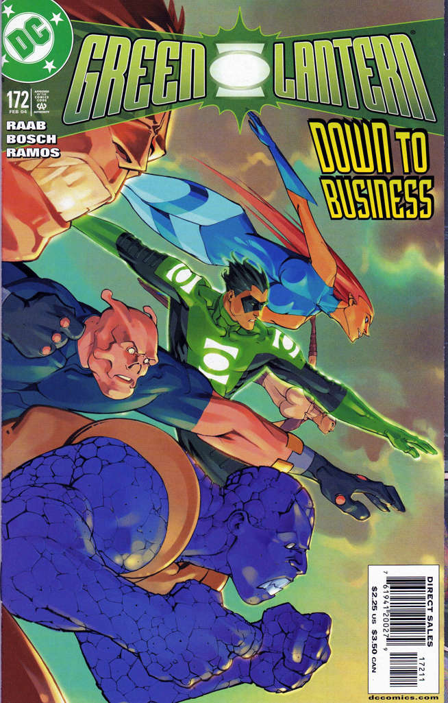 Green Lantern (3rd Series) #172 comic book front cover — NM condition