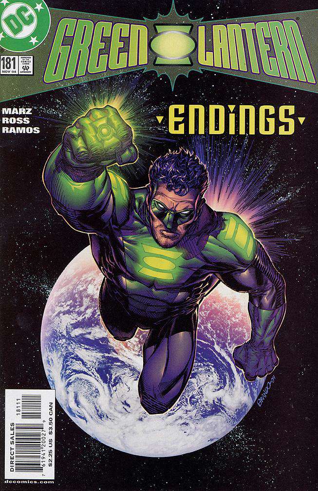 Green Lantern (3rd Series) #181 comic book front cover — NM condition