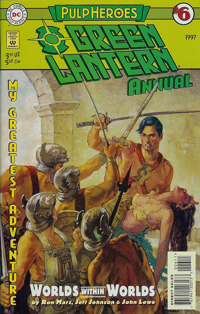 Green Lantern (3rd Series) Annual #6 comic book front cover — VF condition