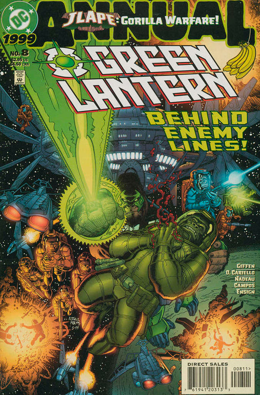 Green Lantern (3rd Series) Annual #8 comic book front cover — VF condition
