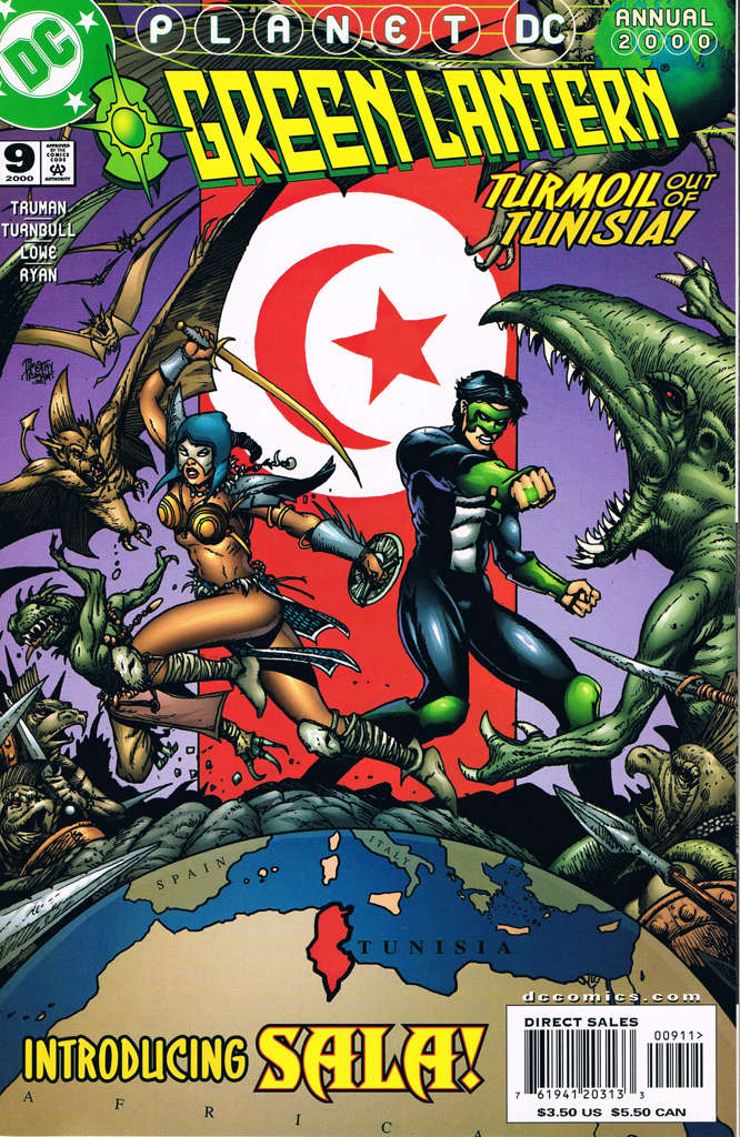 Green Lantern (3rd Series) Annual #9 comic book front cover — NM condition