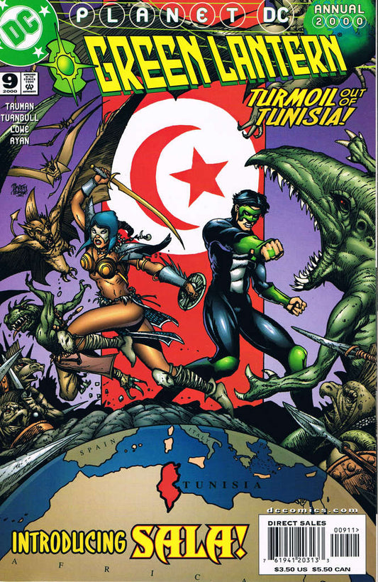 Green Lantern (3rd Series) Annual #9 comic book front cover — NM condition