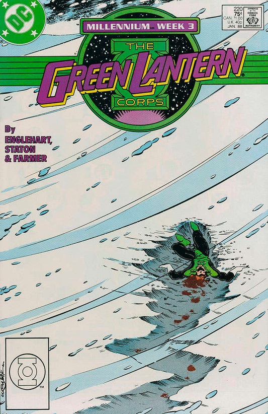 Green Lantern Corps, The #220 comic book front cover — VF condition