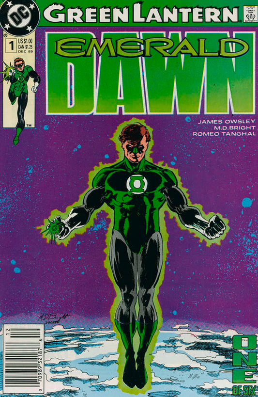 Green Lantern: Emerald Dawn #1 comic book front cover — VF-NM condition