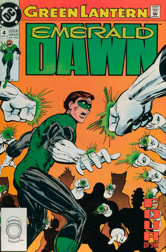 Green Lantern: Emerald Dawn #4 comic book front cover — VF-NM condition