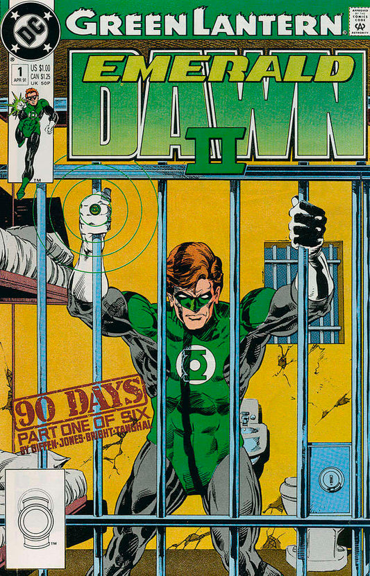 Green Lantern: Emerald Dawn II #1 comic book front cover — NM condition
