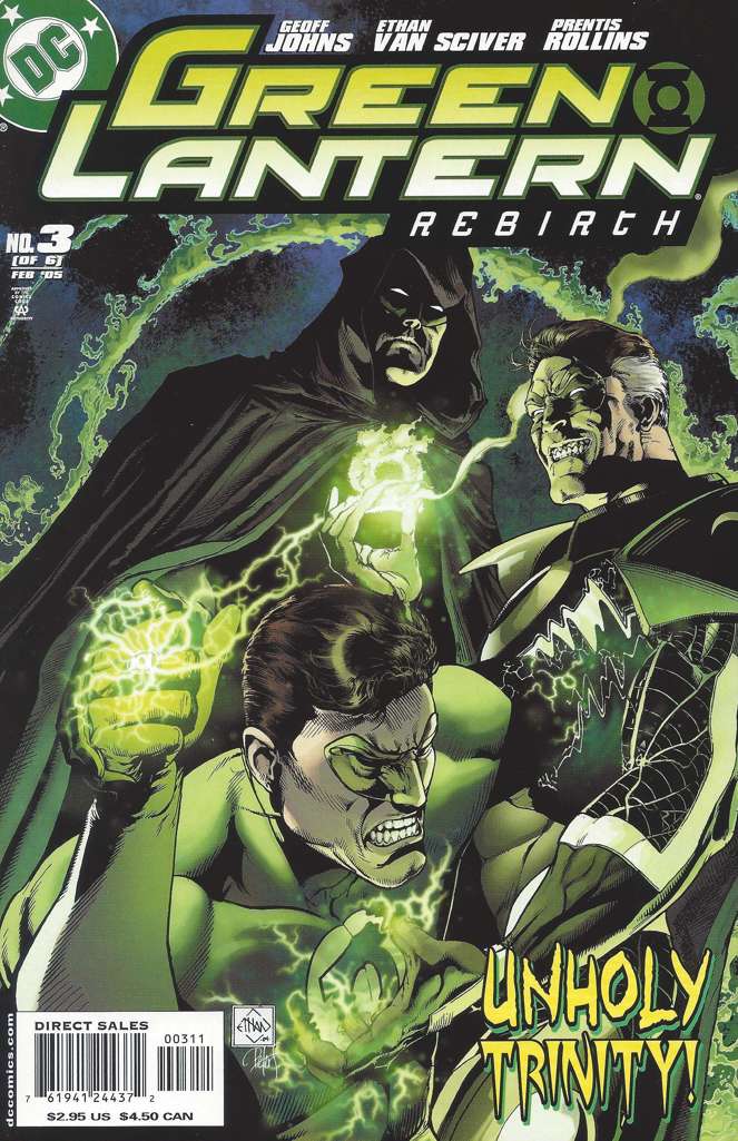 Green Lantern: Rebirth #3 comic book front cover — NM condition