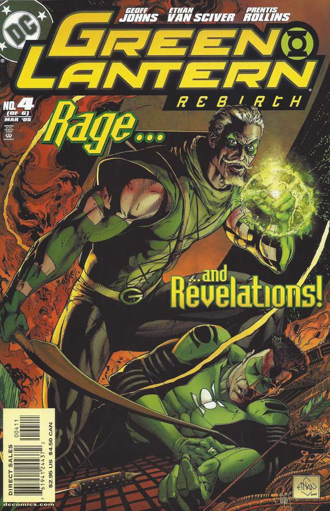 Green Lantern: Rebirth #4 comic book front cover — NM condition