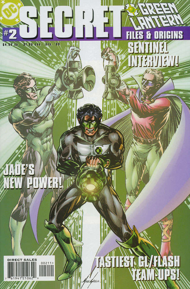 Green Lantern Secret Files #2 comic book front cover — VF-NM condition