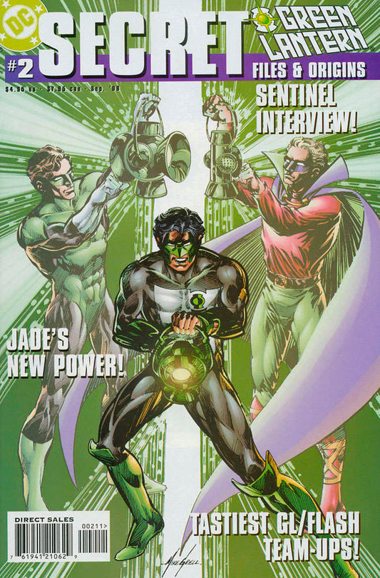 Green Lantern Secret Files #2 comic book front cover — VF-NM condition