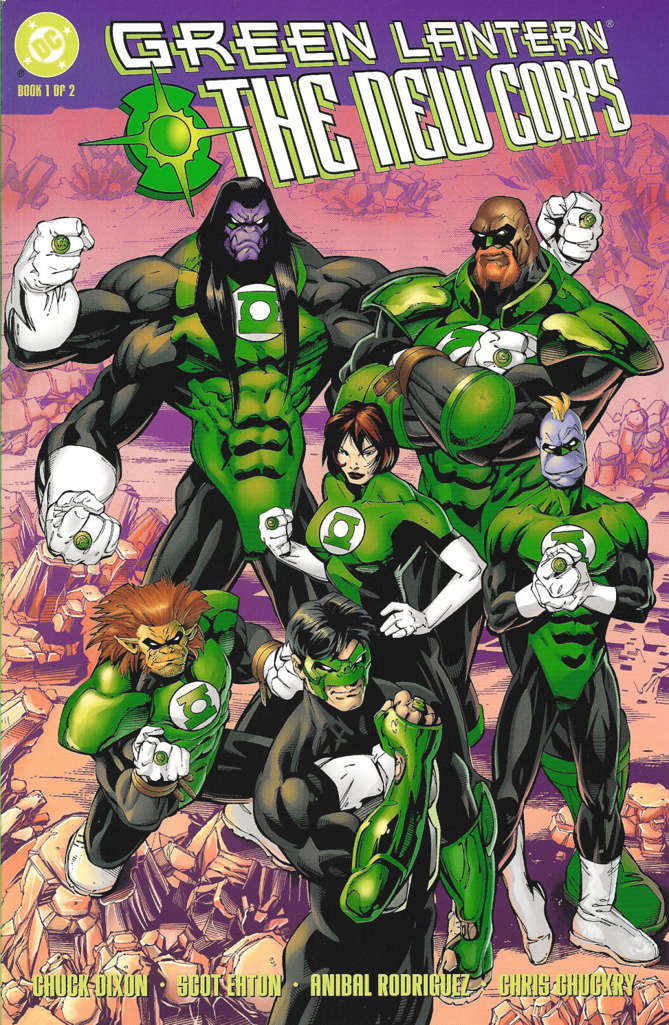 Green Lantern: The New Corps #1 comic book front cover — NM condition