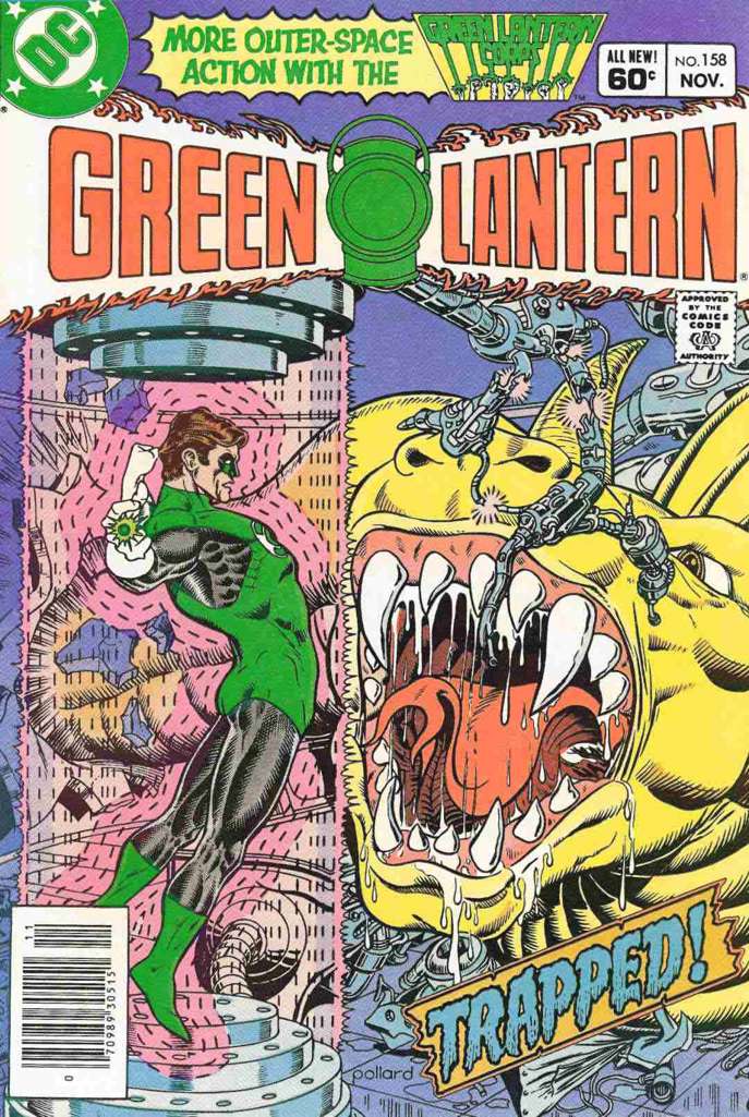 Green Lantern (2nd Series) #158 Newsstand Edition comic book front cover — NM condition