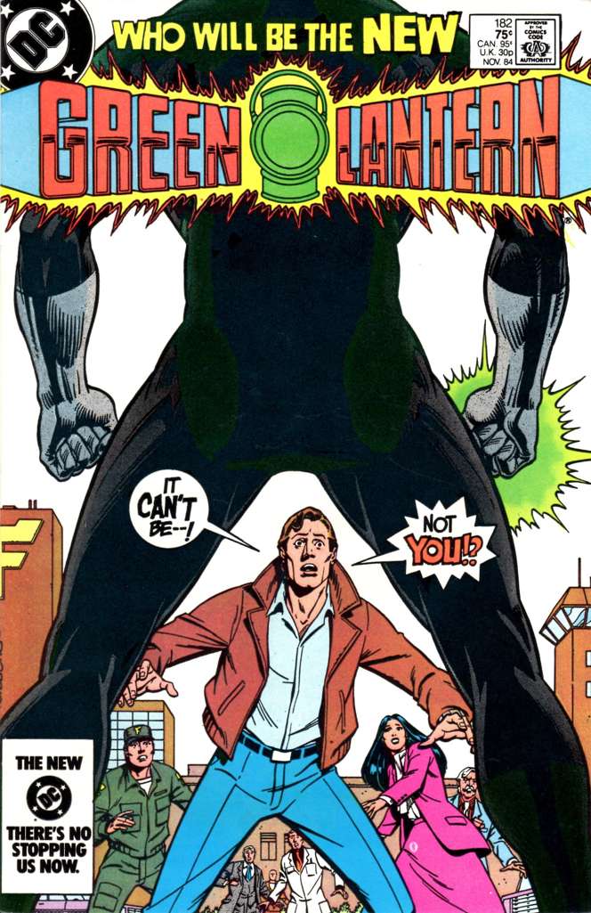 Green Lantern (2nd Series) #183 comic book front cover — VF-NM condition