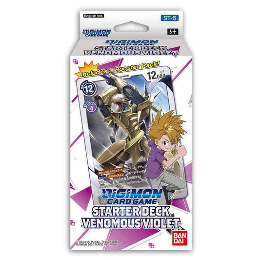Digimon TCG: Venomous Violet - Starter Deck - ST-6