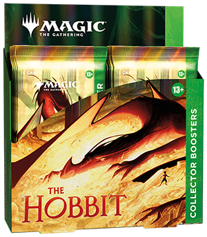 Magic: The Gathering The Hobbit Collector Booster display box with Smaug artwork