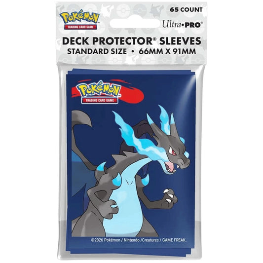 Ultra Pro Pokémon: Mega Charizard X Card Sleeves - Blue