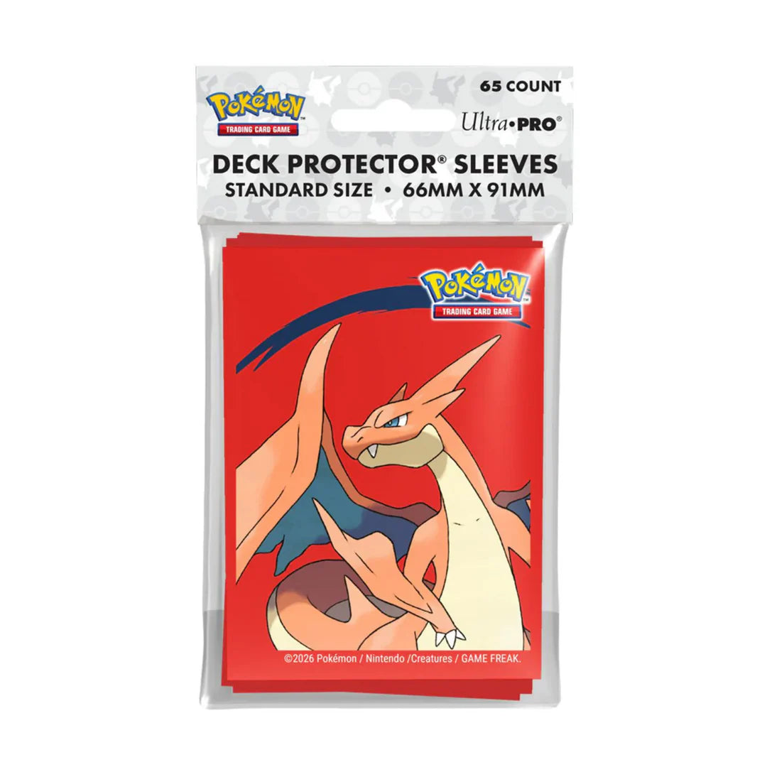 Ultra Pro Pokémon: Mega Charizard Y Card Sleeves - Red