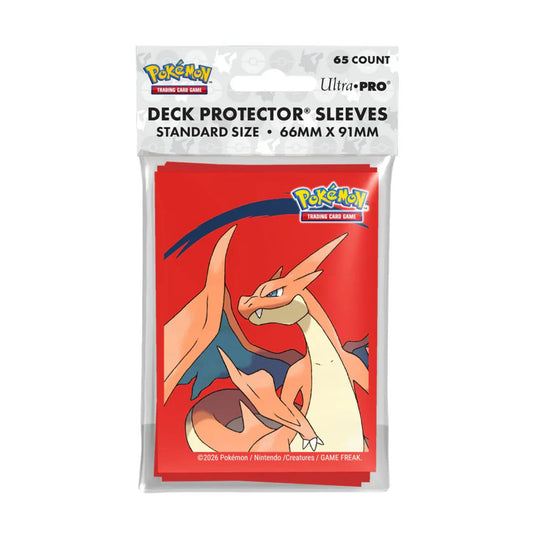 Ultra Pro Pokémon: Mega Charizard Y Card Sleeves - Red