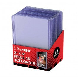 Ultra PRO 3" x 4" Regular Top Loaders – 25ct
