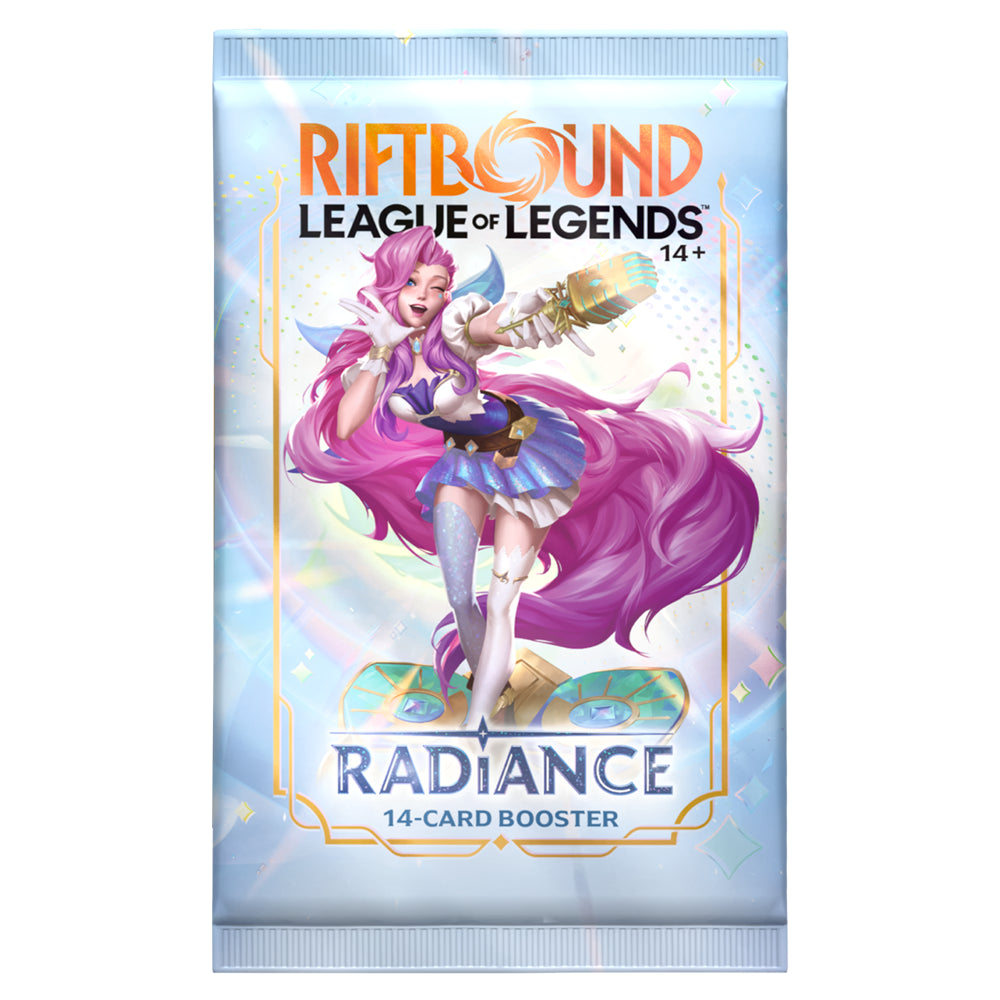 Riftbound: Radiance Booster Pack product packaging
