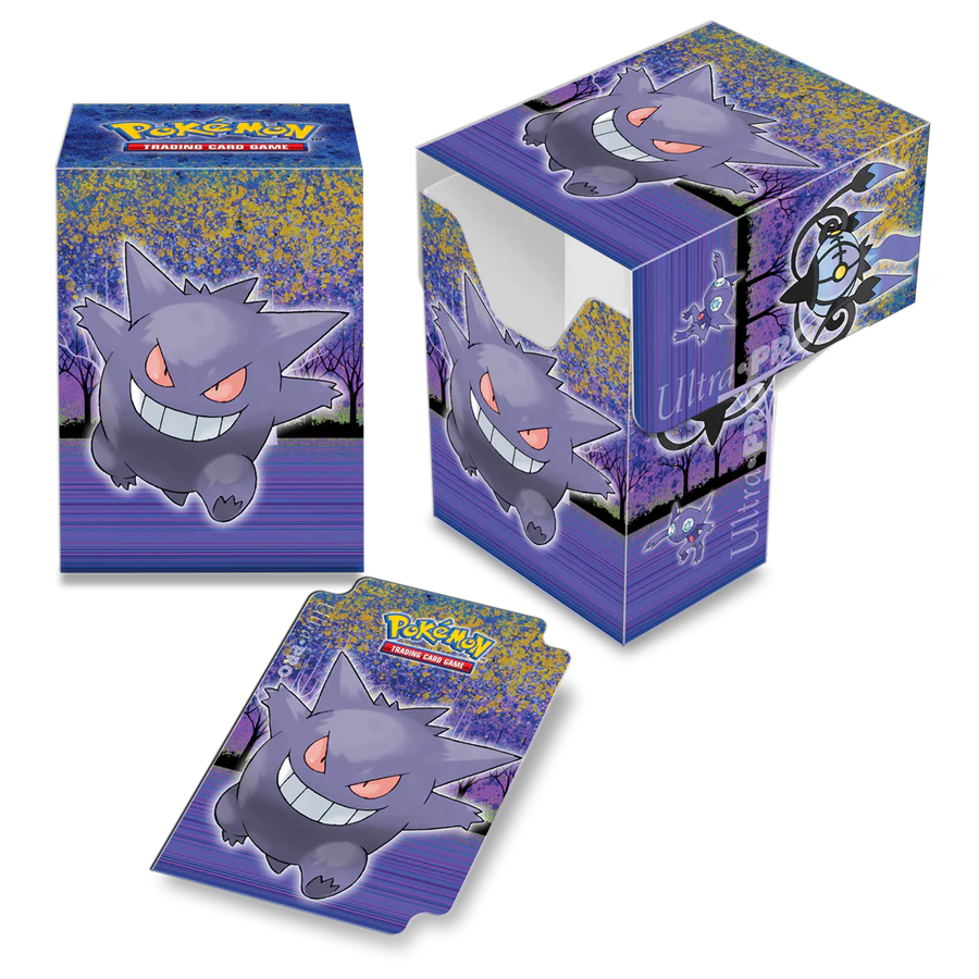 Ultra PRO Pokémon: Haunted Hollow Gengar Full-View Deck Box